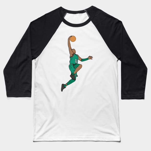 Terry Rozier Dunk Baseball T-Shirt by rattraptees